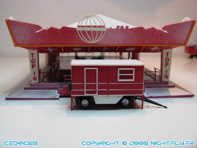 vue du métier de derrière la caisse...