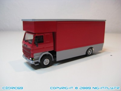 porteur scania 142M carrossé par mes soins avec toi "capucine"!!