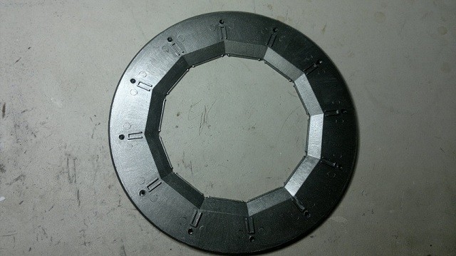 Dessous plateau couleur Alu